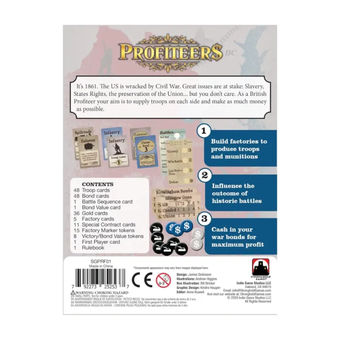 Profiteers Board Game - Image 3