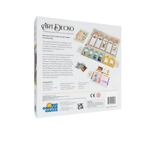 Art Decko: A Deck Building Game of Art Collecting