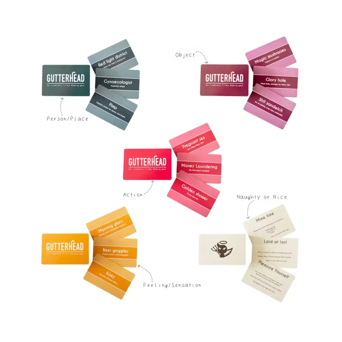 Gutterhead - The Fiendishly Filthy Drawing Game Gutterhead - The Fiendishly Filthy Drawing Game - Image 4