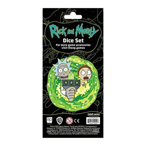 Rick and Morty Dice Set