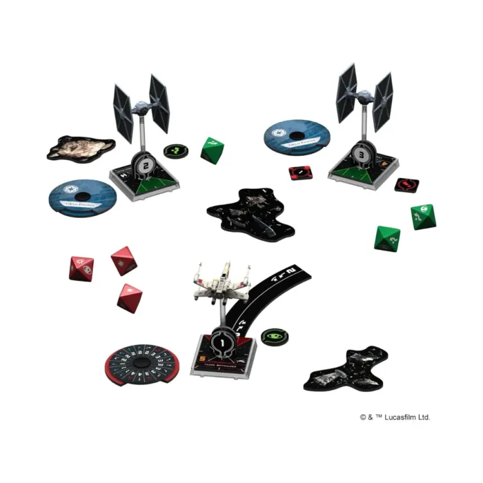Star Wars X-Wing 2nd Edition Miniatures Game CORE SET - Image 2