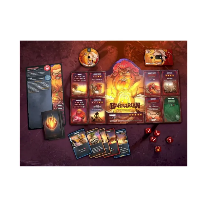 Dice Throne S1 Rerolled Box 1 Barbarian v Moon Elf - Image 2