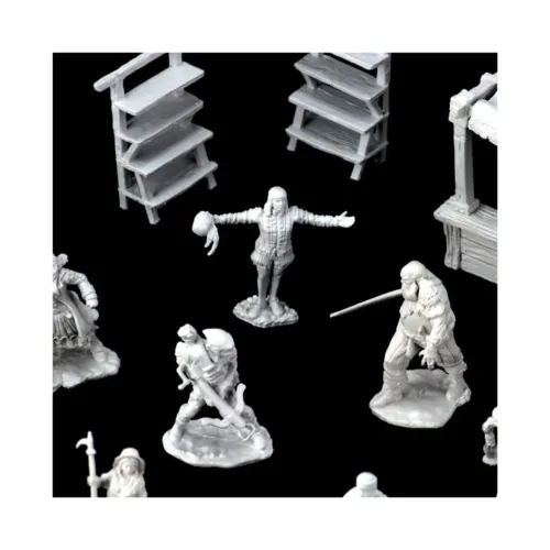 WizKids Deep Cuts Miniatures Townspeople & Accessories