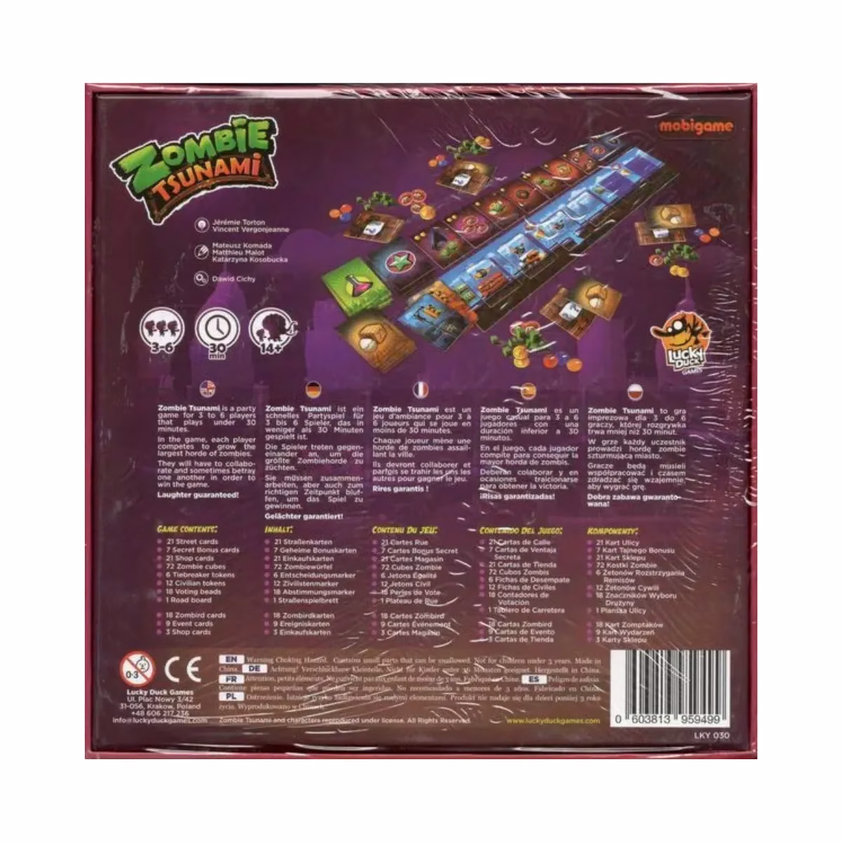 Zombie Tsunami the Board Game Zombie Tsunami the Board Game - Image 2